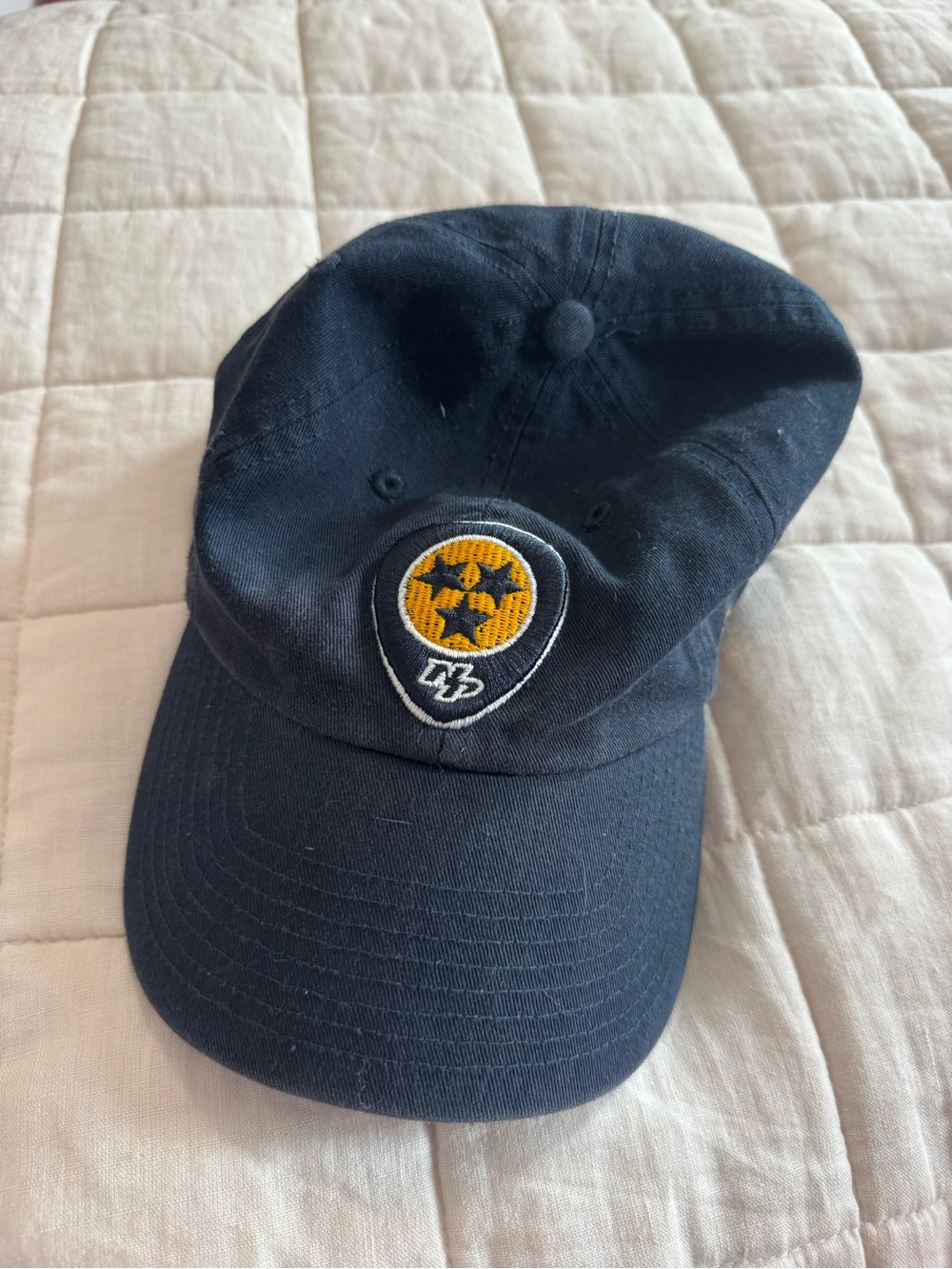 Nashville Predators Baseball Cap with Yellow Shield Patch